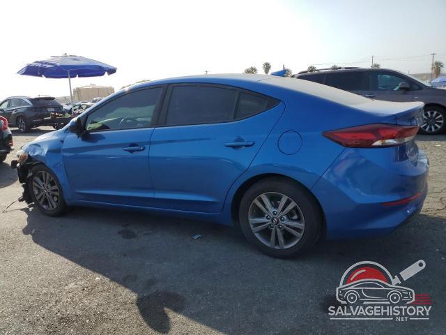 5NPD84LF7JH222542 2018 HYUNDAI ELANTRA photo no. 2