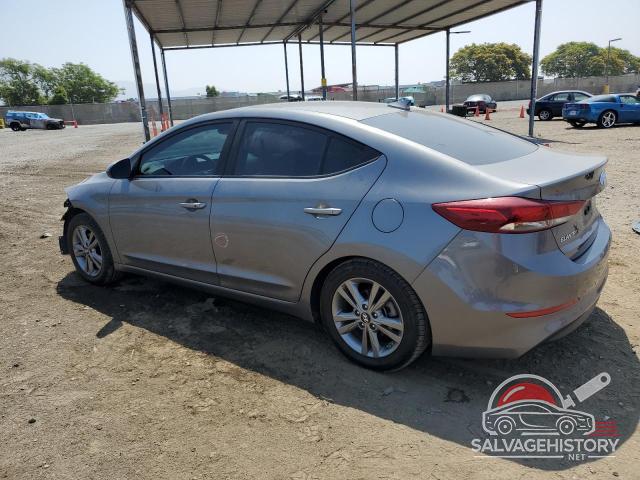 5NPD84LF9JH380896 2018 HYUNDAI ELANTRA photo no. 2