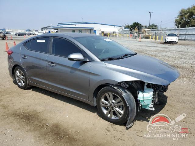 5NPD84LF9JH380896 2018 HYUNDAI ELANTRA photo no. 4