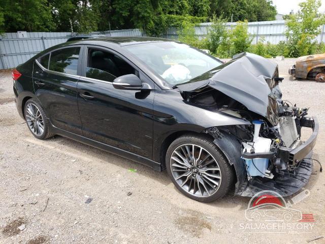 KMHD04LB7JU548170 2018 HYUNDAI ELANTRA photo no. 4