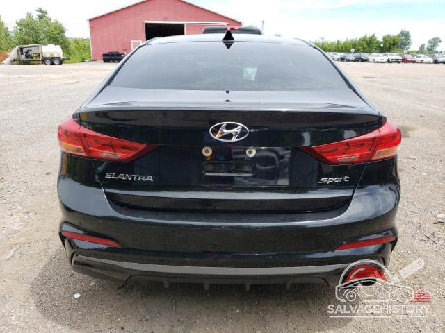 KMHD04LB7JU548170 2018 HYUNDAI ELANTRA photo no. 6