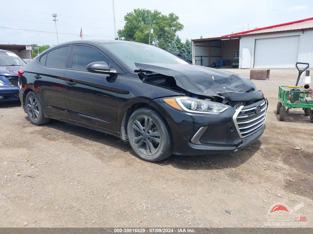 KMHD84LFXJU468860 2018 HYUNDAI ELANTRA photo no. 7