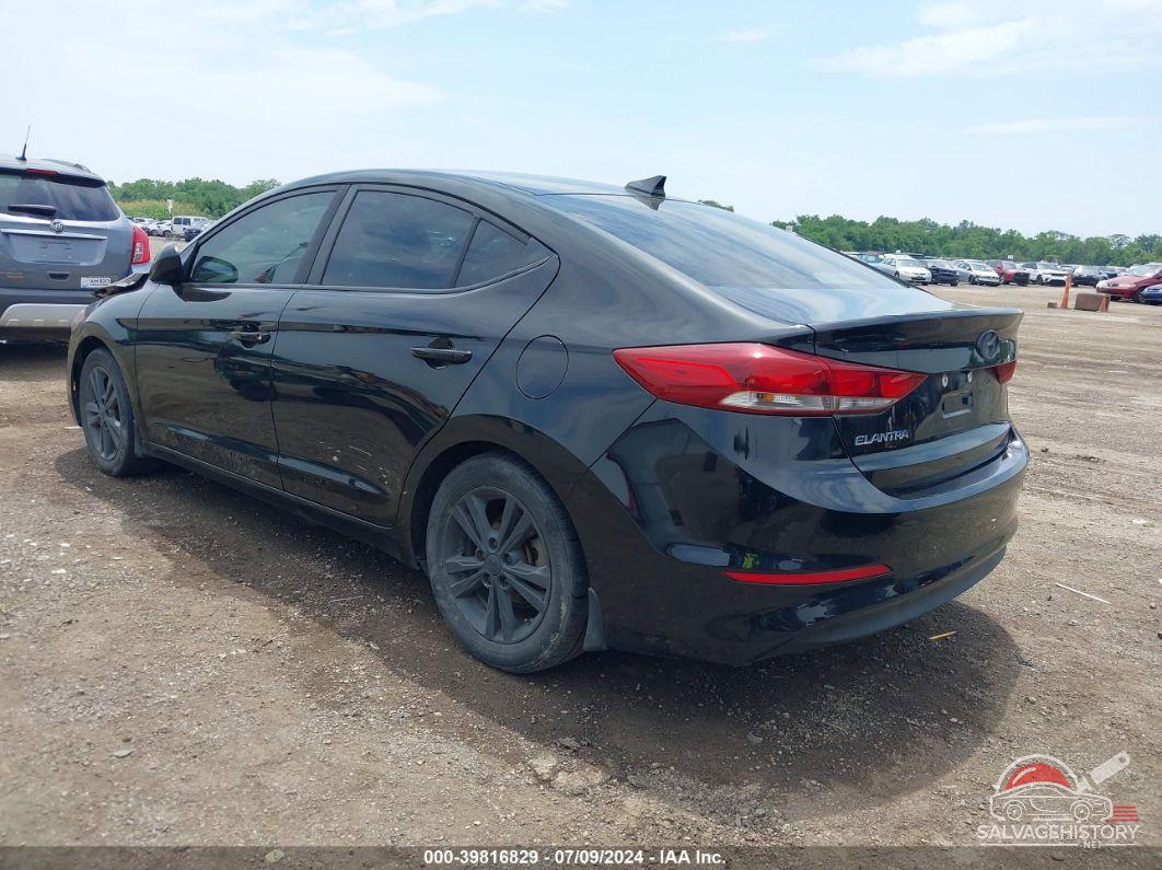 KMHD84LFXJU468860 2018 HYUNDAI ELANTRA photo no. 3