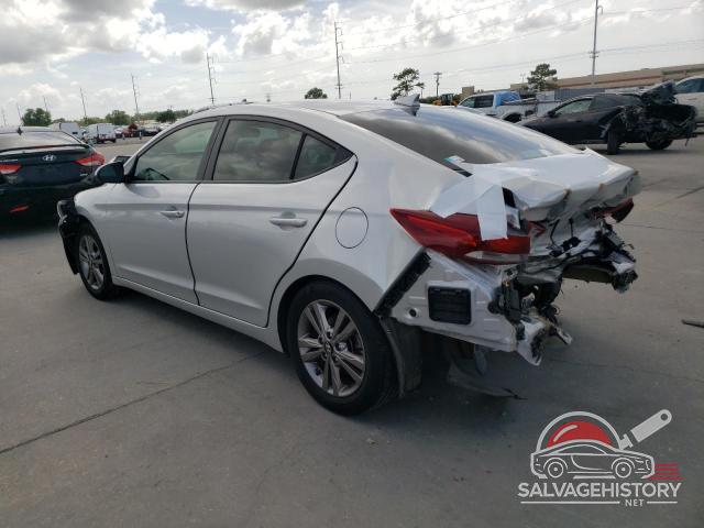 KMHD84LFXJU702849 2018 HYUNDAI ELANTRA photo no. 2