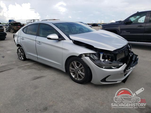 KMHD84LFXJU702849 2018 HYUNDAI ELANTRA photo no. 4