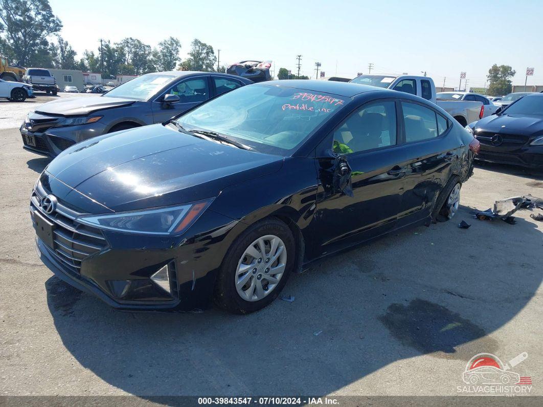 KMHD74LF6KU861484 2019 HYUNDAI ELANTRA photo no. 2