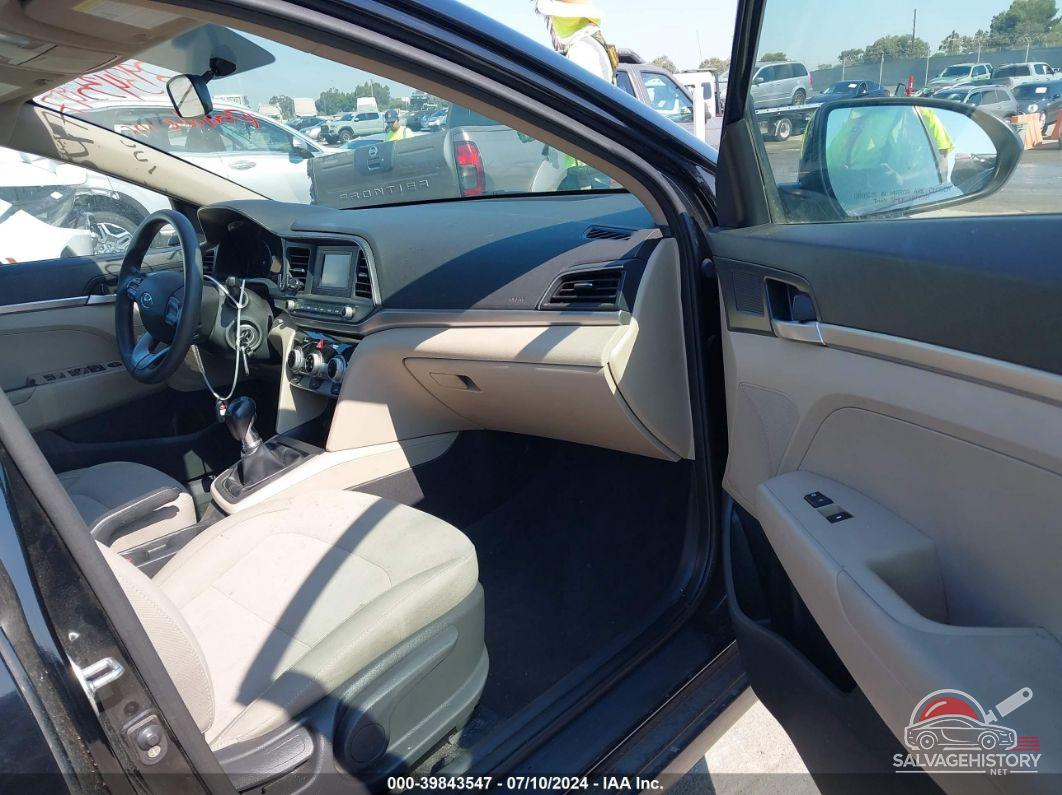 KMHD74LF6KU861484 2019 HYUNDAI ELANTRA photo no. 5