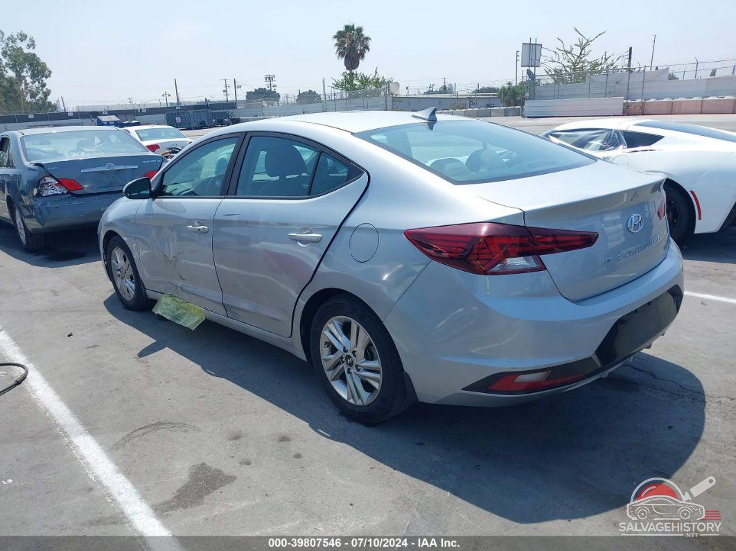 KMHD84LF0LU980582 2020 HYUNDAI ELANTRA photo no. 3