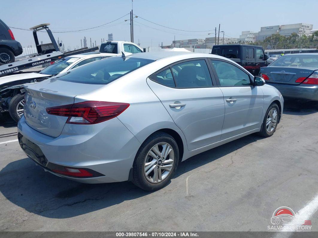 KMHD84LF0LU980582 2020 HYUNDAI ELANTRA photo no. 4