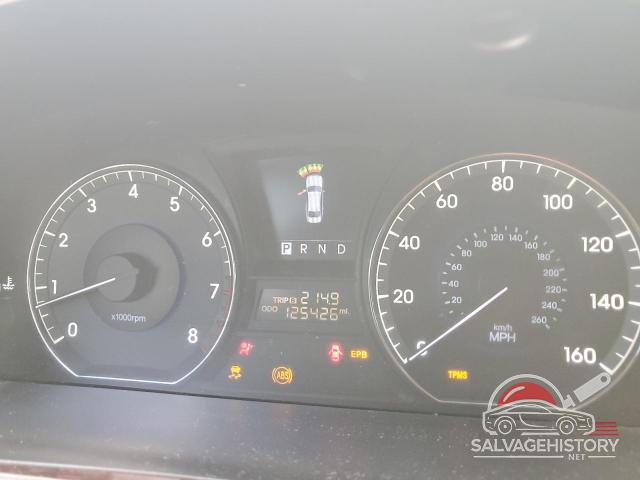 KMHGH4JF1BU029645 2011 HYUNDAI EQUUS photo no. 9