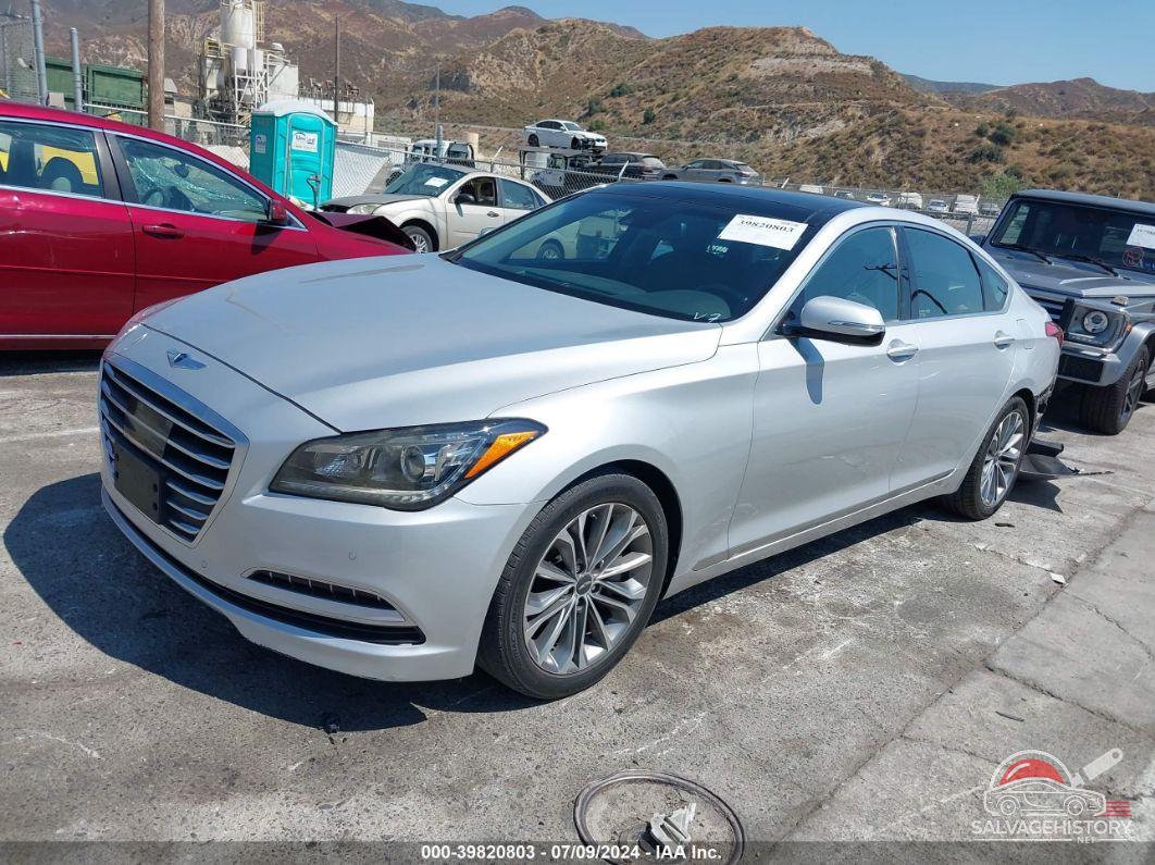 KMHGN4JE0FU046796 2015 HYUNDAI GENESIS photo no. 2