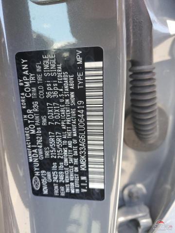 KM8K33AG6LU064419 2020 HYUNDAI KONA photo no. 12