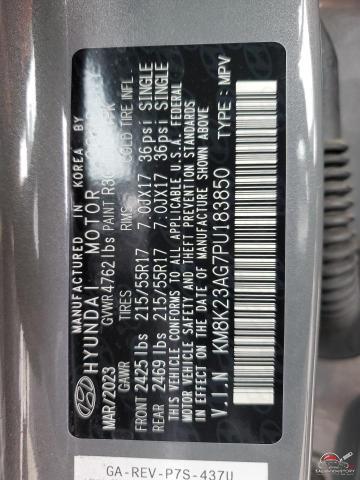 KM8K23AG7PU183850 2023 HYUNDAI KONA photo no. 14