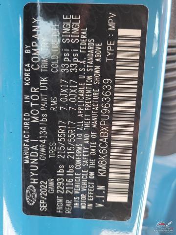 KM8K6CABXPU963639 2023 HYUNDAI KONA photo no. 12
