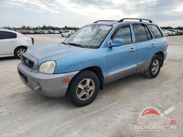 KM8SC13E63U549367 2003 HYUNDAI SANTA FE photo no. 2