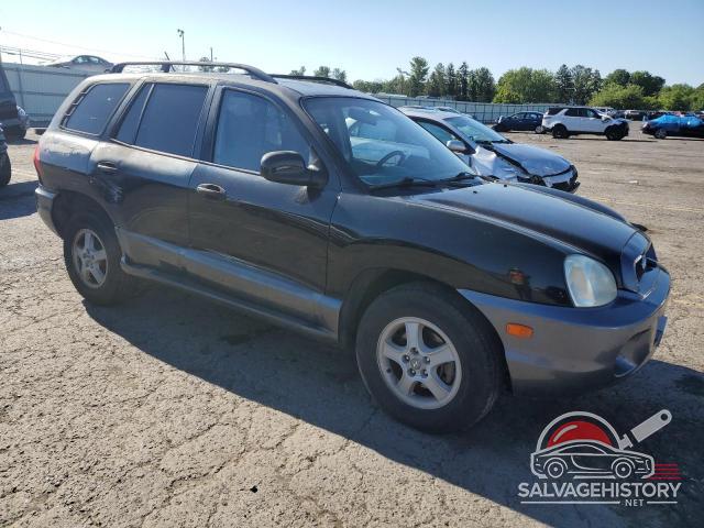 KM8SC73DX4U824587 2004 HYUNDAI SANTA FE photo no. 4
