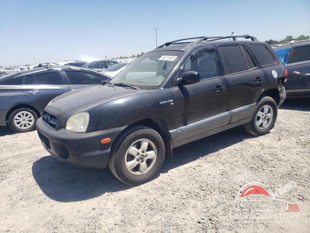 KM8SC13D25U928196 2005 HYUNDAI SANTA FE photo no. 23