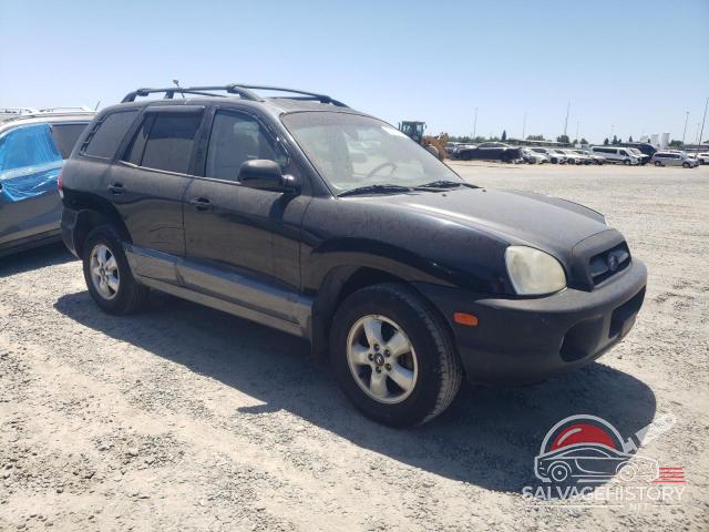 KM8SC13D25U928196 2005 HYUNDAI SANTA FE photo no. 4