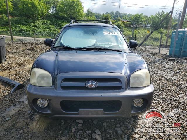 KM8SC73D25U910767 2005 HYUNDAI SANTA FE photo no. 5
