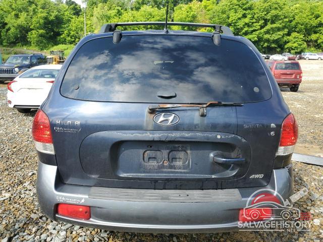 KM8SC73D25U910767 2005 HYUNDAI SANTA FE photo no. 6