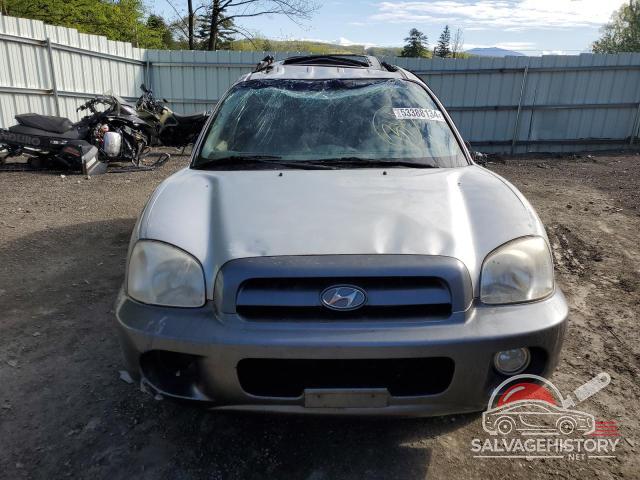 KM8SC73D85U996585 2005 HYUNDAI SANTA FE photo no. 5