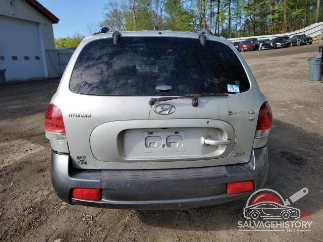 KM8SC73D85U996585 2005 HYUNDAI SANTA FE photo no. 6