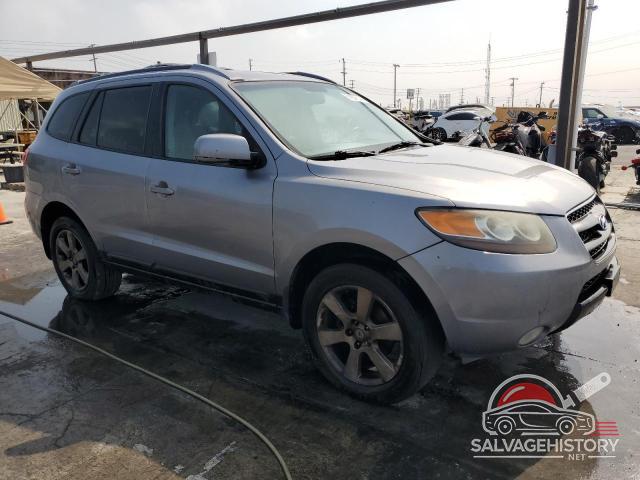5NMSH13E87H090605 2007 HYUNDAI SANTA FE photo no. 4