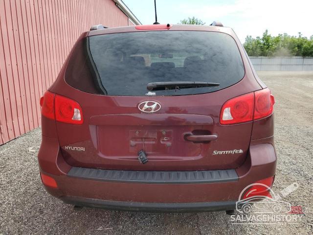 5NMSG13D28H143987 2008 HYUNDAI SANTA FE photo no. 6