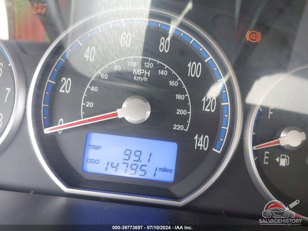5NMSG13D59H317469 2009 HYUNDAI SANTA FE photo no. 7