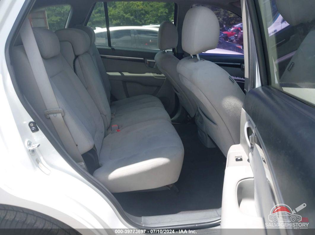 5NMSG13D59H317469 2009 HYUNDAI SANTA FE photo no. 8