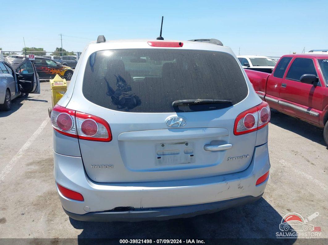 5NMSG3AB9AH399336 2010 HYUNDAI SANTA FE photo no. 6