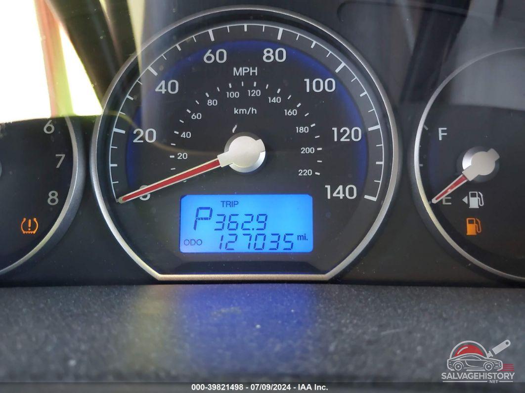 5NMSG3AB9AH399336 2010 HYUNDAI SANTA FE photo no. 7