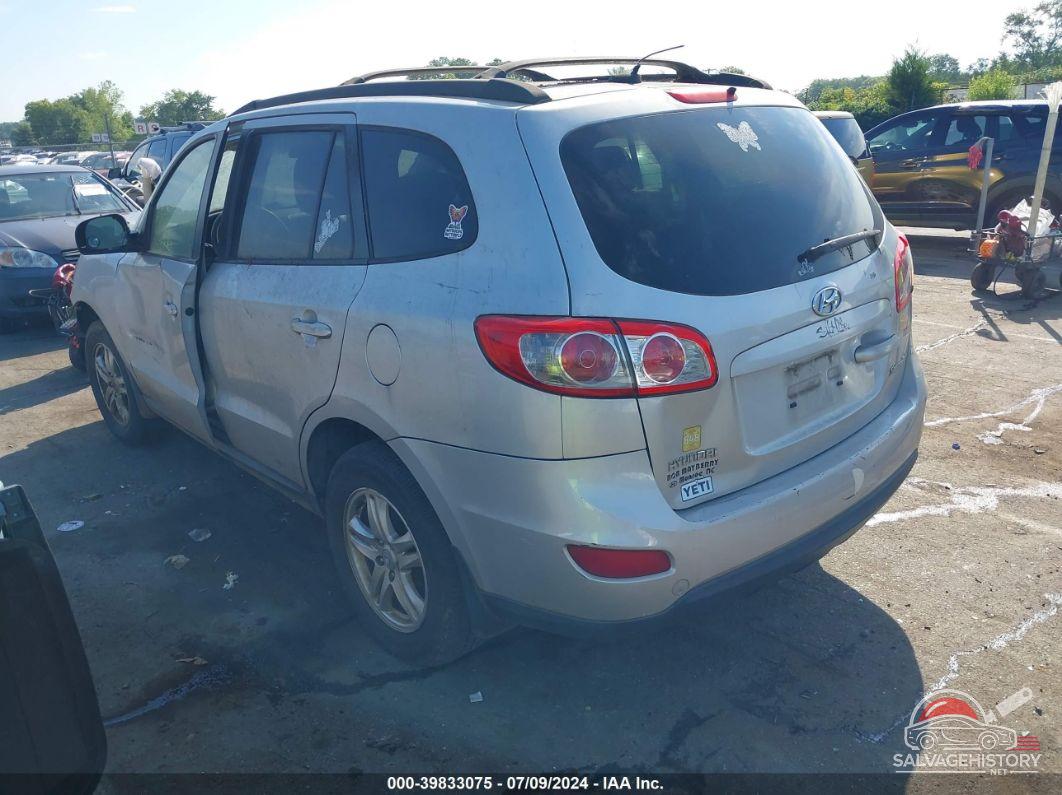 5XYZG3AB3BG037755 2011 HYUNDAI SANTA FE photo no. 3