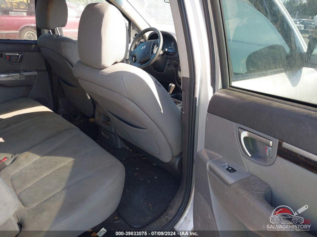 5XYZG3AB3BG037755 2011 HYUNDAI SANTA FE photo no. 8
