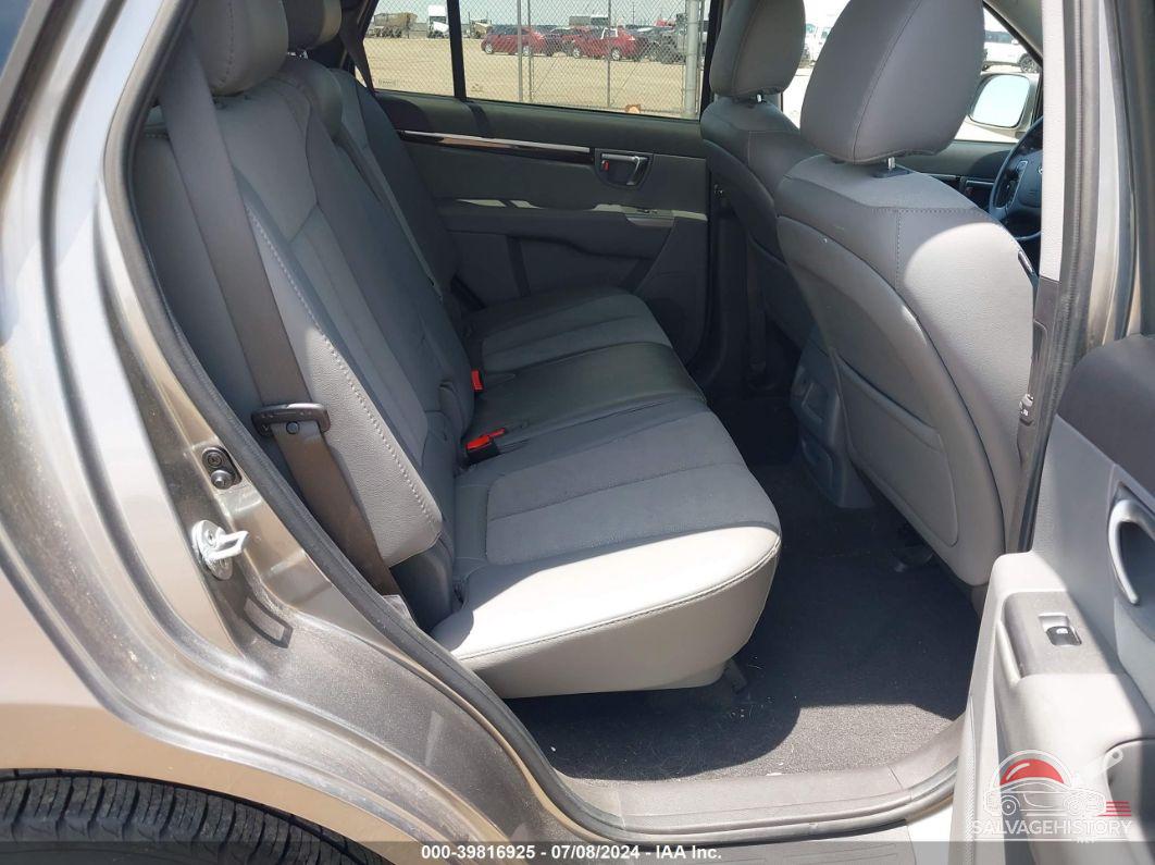 5XYZHDAGXCG108580 2012 HYUNDAI SANTA FE photo no. 8