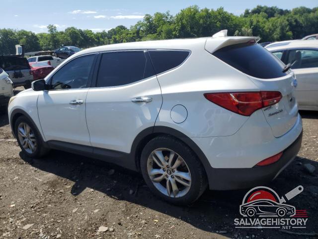 5XYZW3LA8DG042198 2013 HYUNDAI SANTA FE photo no. 2