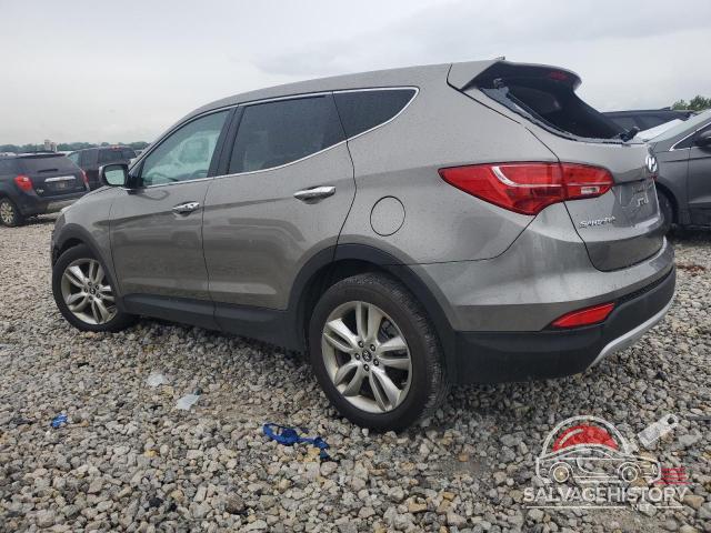 5XYZWDLA1DG006262 2013 HYUNDAI SANTA FE photo no. 2