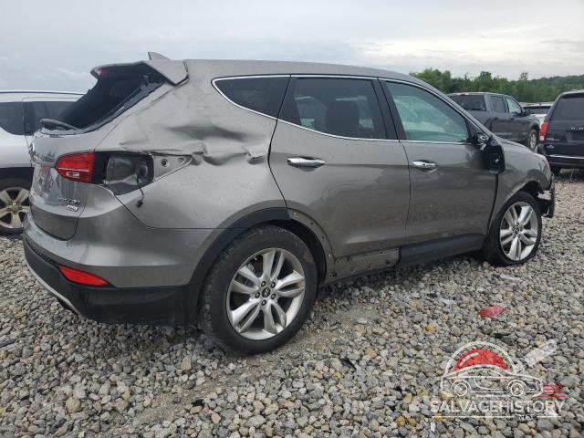 5XYZWDLA1DG006262 2013 HYUNDAI SANTA FE photo no. 3