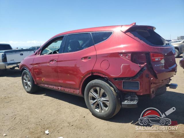 5XYZTDLB8EG143704 2014 HYUNDAI SANTA FE photo no. 2