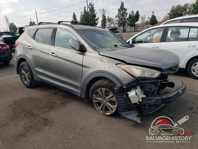 5XYZU3LBXEG187551 2014 HYUNDAI SANTA FE photo no. 4