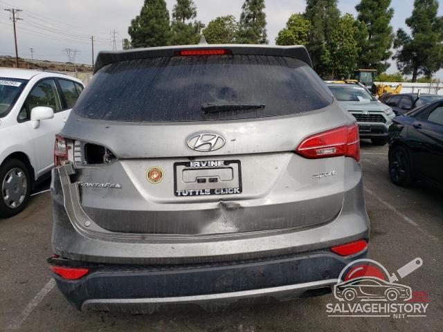 5XYZU3LBXEG187551 2014 HYUNDAI SANTA FE photo no. 6