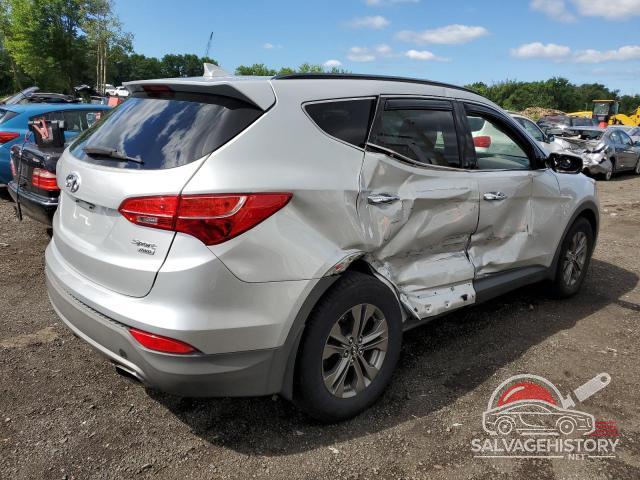 5XYZUDLBXEG224443 2014 HYUNDAI SANTA FE photo no. 3