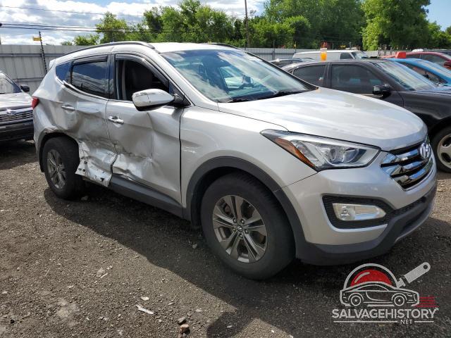 5XYZUDLBXEG224443 2014 HYUNDAI SANTA FE photo no. 4