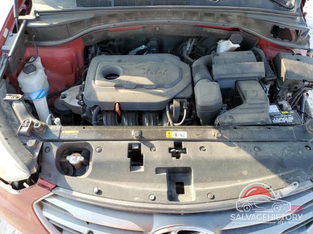 5XYZTDLB8HG419593 2017 HYUNDAI SANTA FE photo no. 12