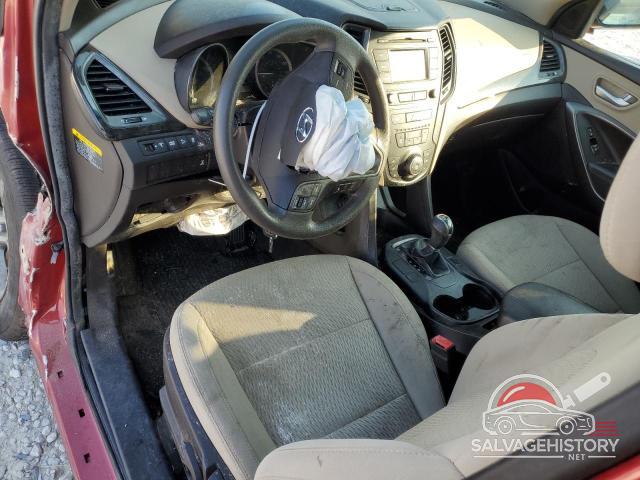 5XYZTDLB8HG419593 2017 HYUNDAI SANTA FE photo no. 8