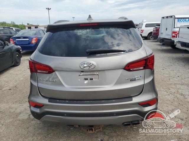 5XYZWDLA2HG467301 2017 HYUNDAI SANTA FE photo no. 6