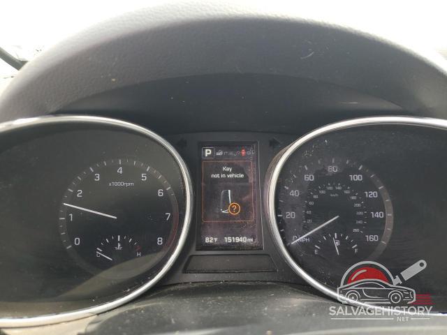 5XYZWDLA2HG467301 2017 HYUNDAI SANTA FE photo no. 9