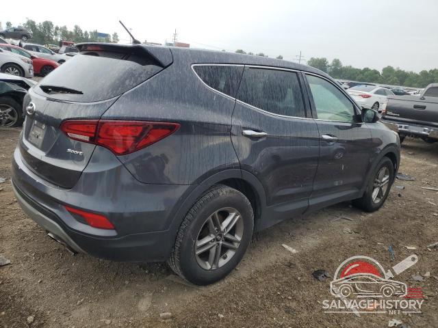 5XYZT3LB8JG572894 2018 HYUNDAI SANTA FE photo no. 3