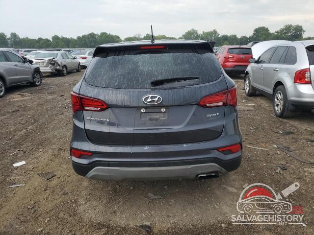 5XYZT3LB8JG572894 2018 HYUNDAI SANTA FE photo no. 6