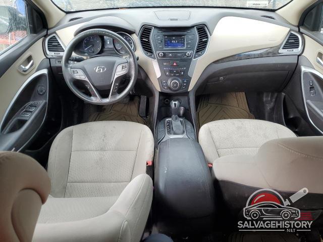5XYZT3LB8JG572894 2018 HYUNDAI SANTA FE photo no. 8